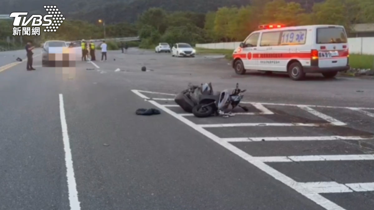 死亡車禍！花蓮女大生碰撞轎車噴飛　頭部濺血不治　