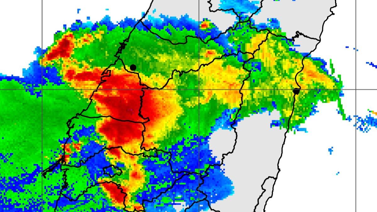 彰化淹水-雲林-南投-雷雨帶