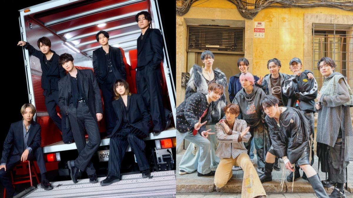 SixTONES（左）、Snow Man都在同一天出道。（圖／STARTO娛樂提供）