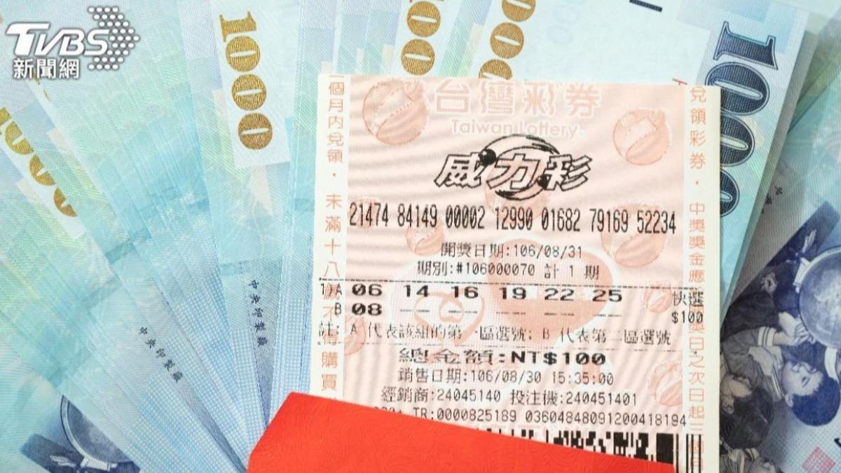 威力彩頭獎槓龜　貳獎1注中獎抱回882萬