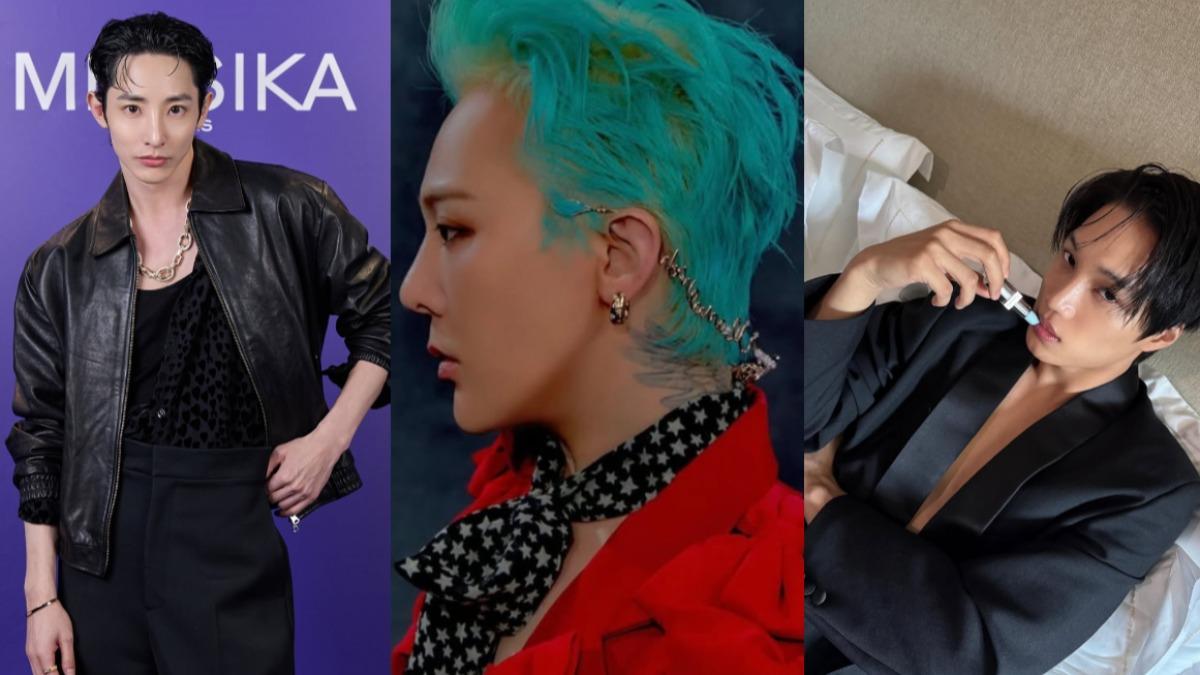 韓國天王GD（權志龍）今天在台北小巨蛋開唱！李洙赫、EXO的KAI都來力挺他。（圖／翻攝自IG@leesoohyuk、xxxibgdrgn、zkdlin）　