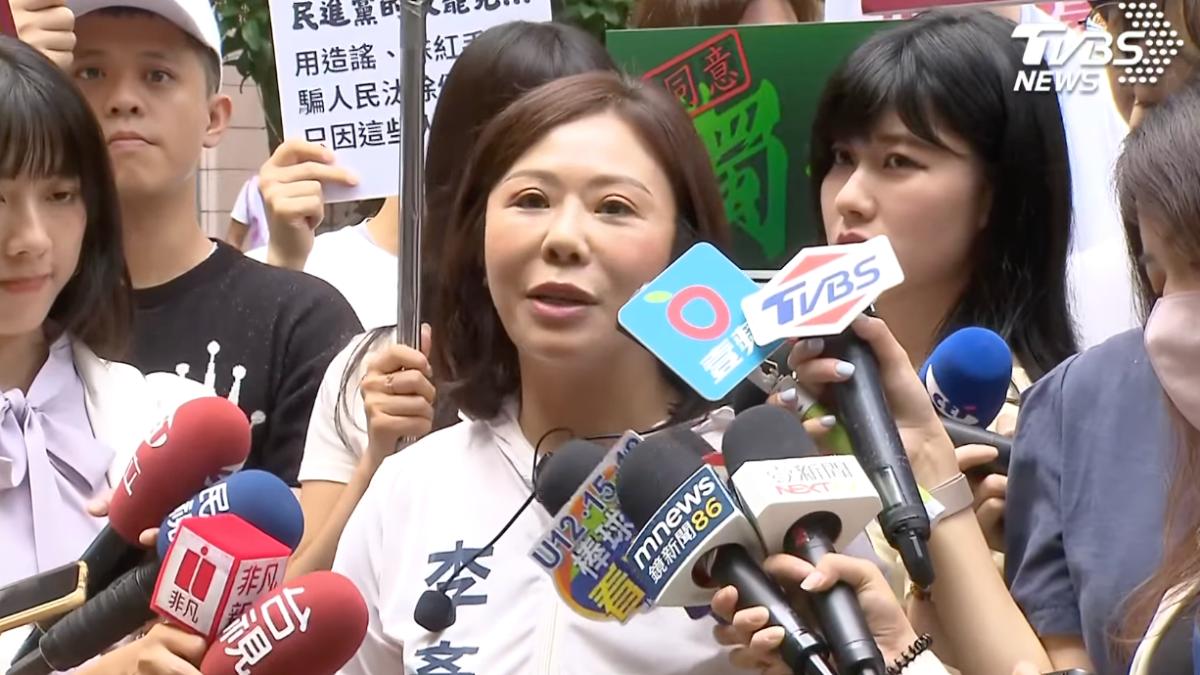 藍委李彥秀籲政院支持普發現金。（圖／TVBS）
