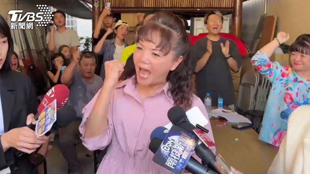 民進黨南投縣議員陳玉鈴。（圖／TVBS）