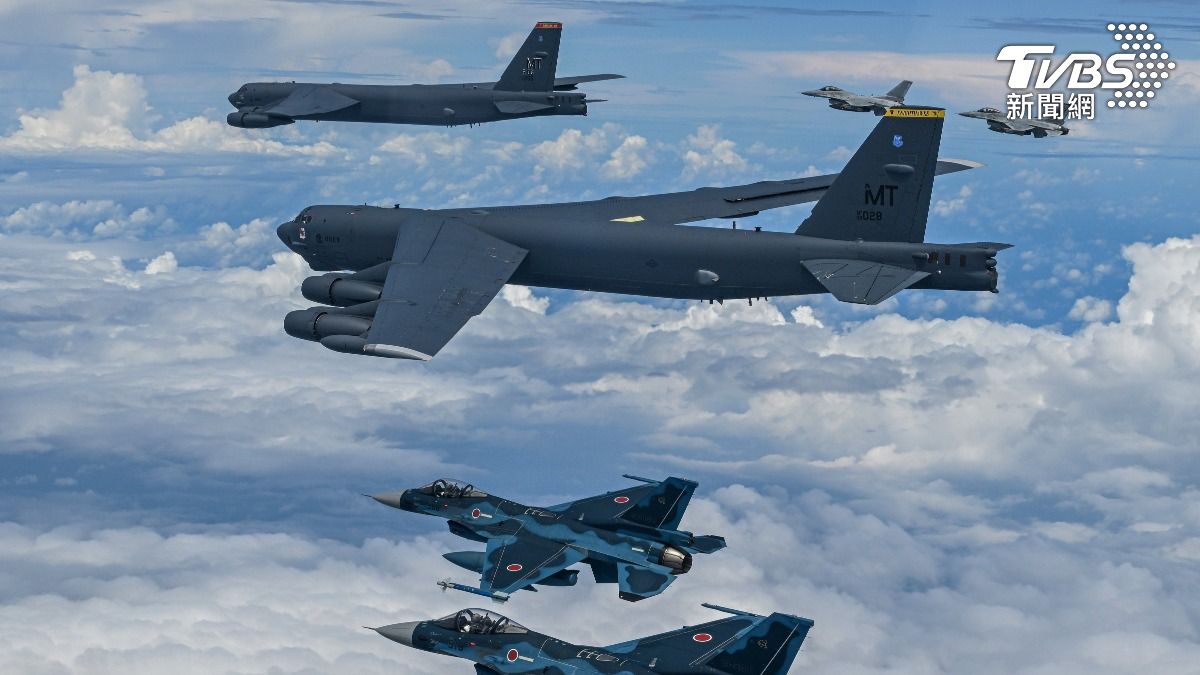 防台海有事？　美「B-52」戰機部署關島　印太3場軍演齊發