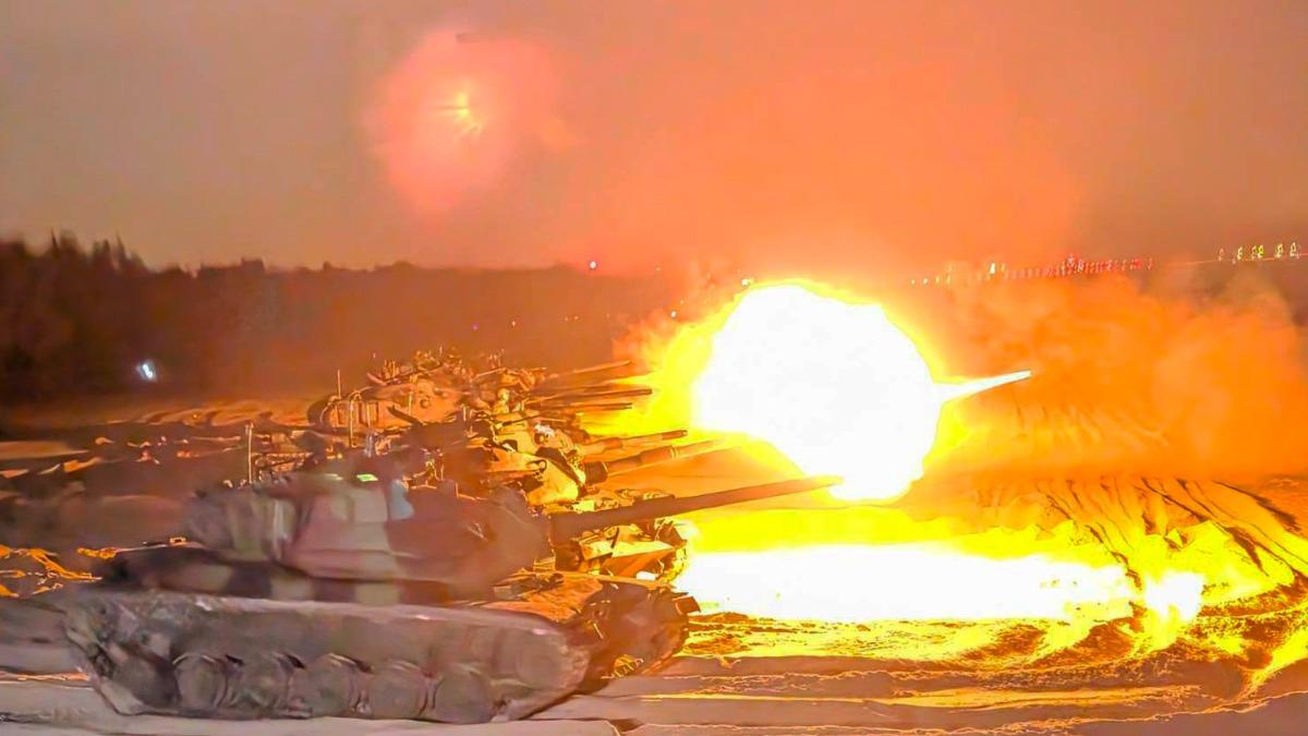 漢光演習金防部火炮齊發　實彈阻殲進犯敵軍