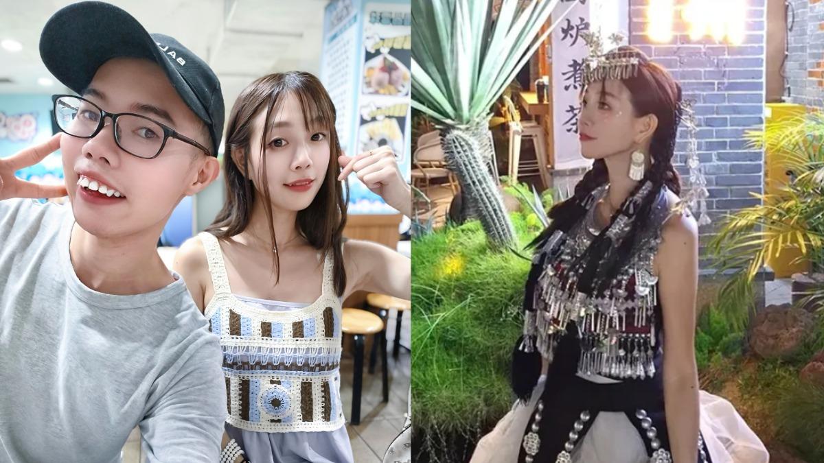 鄧佳華才認愛模特兒女友簡簡，10日疑似入獄受刑。(圖／翻攝自鄧佳華臉書、saoirsejian8558 IG）