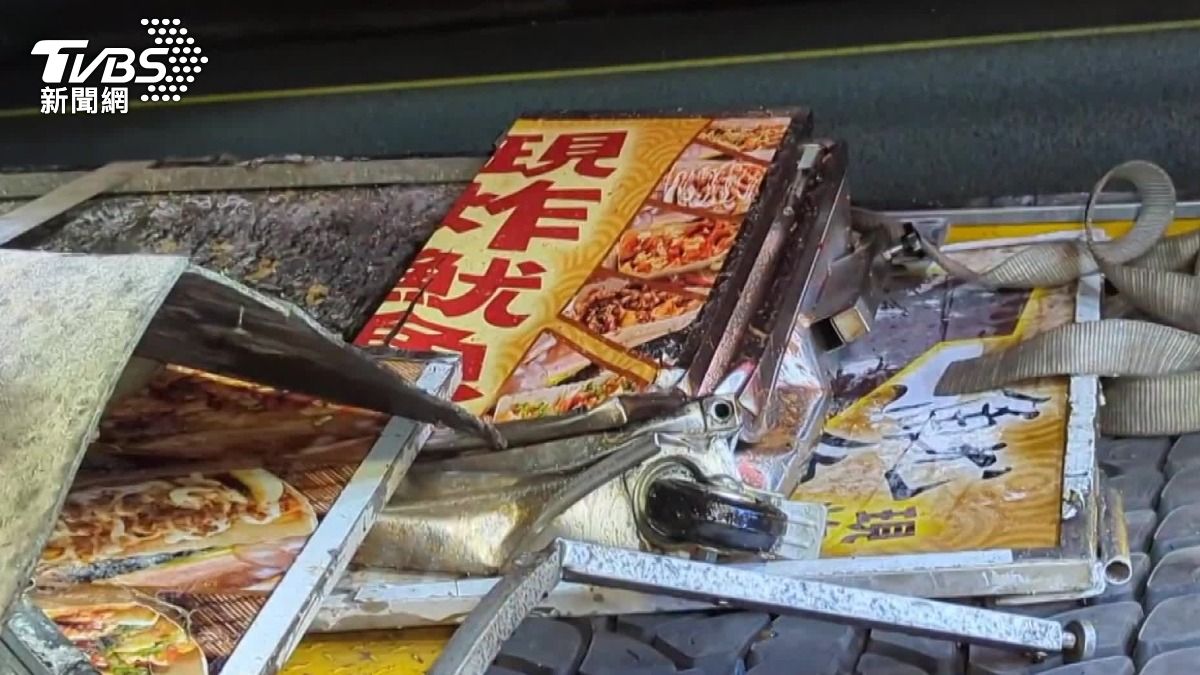 國道一號-豐原-車禍-追撞-魷魚