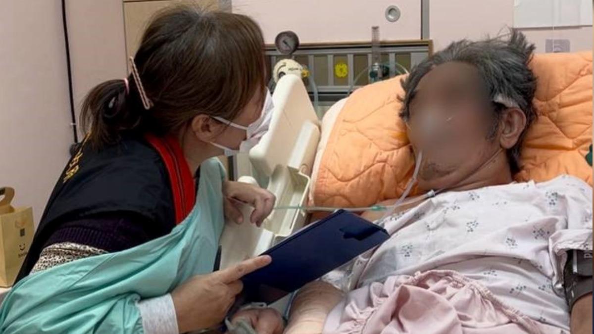 秀林鄉一名病危女子期望臨終前與男友完成結婚登記。（圖／秀林戶政事務所提供）