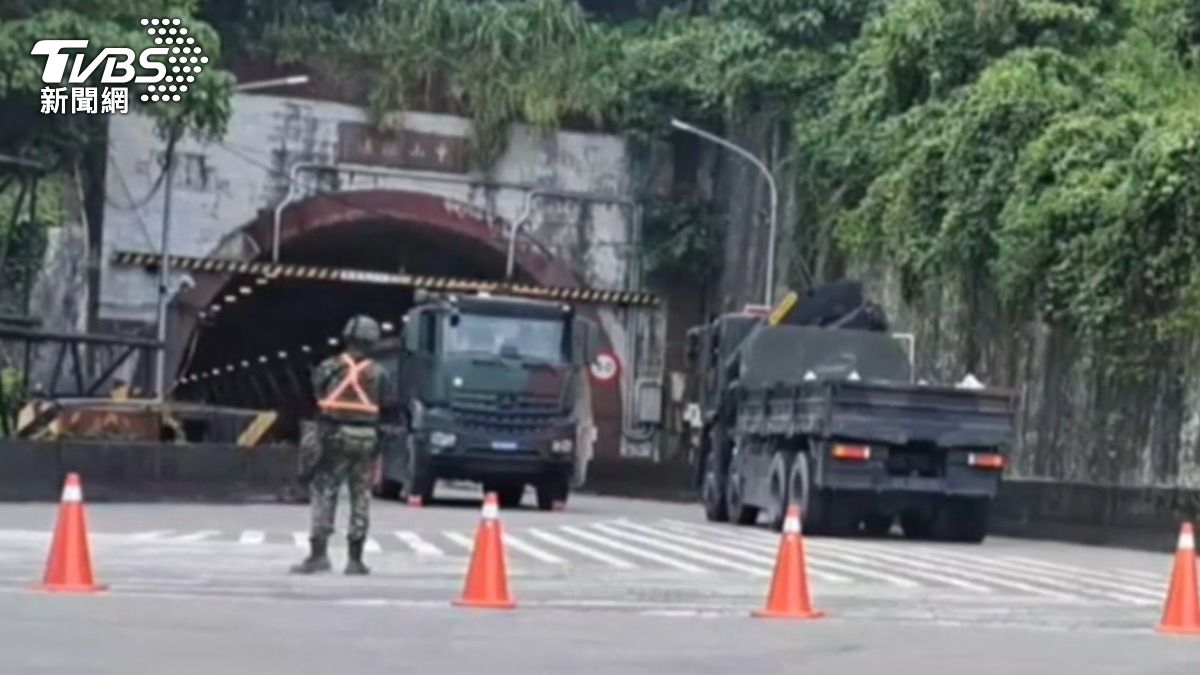漢光練「縱深防禦」　陸軍全封基隆中山隧道　空軍修跑道畫面曝