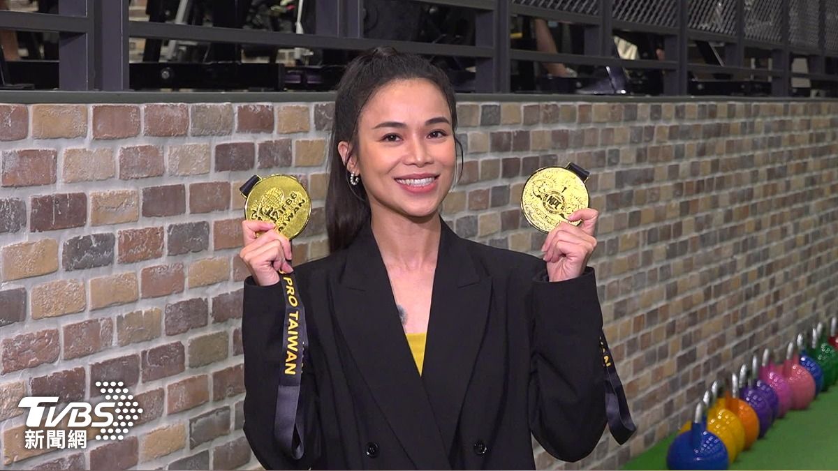 歌壇健美女王！林芯儀首奪冠　一周最少練６天、持續備賽