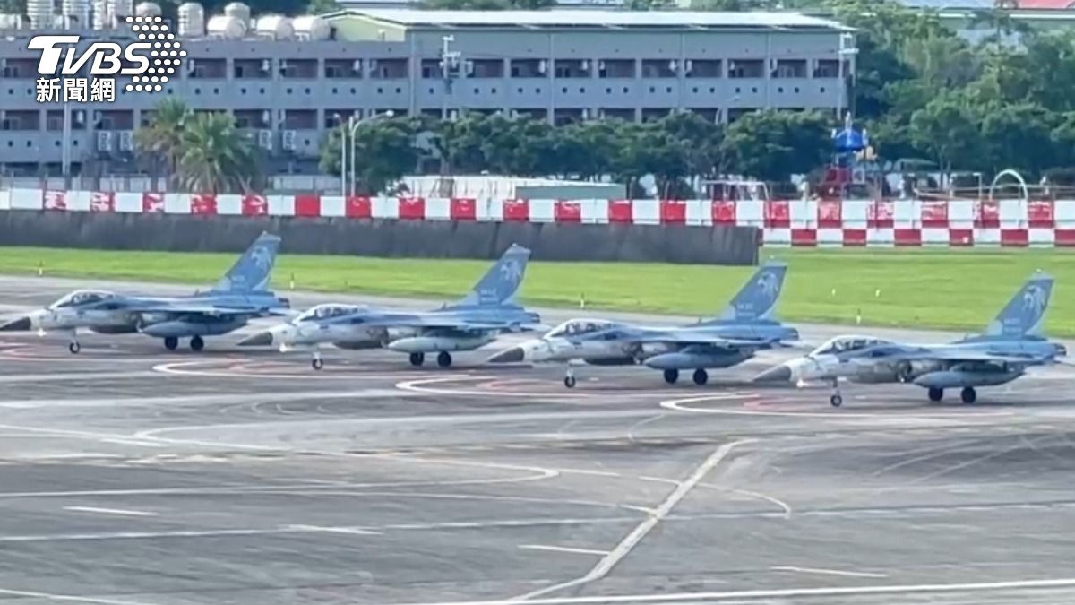 漢光演習即將落幕　花蓮空軍基地幻象、IDF戰機起飛