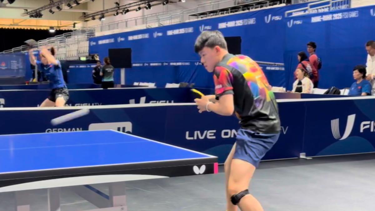 好強！　台灣桌球男、女團奪世大運2連勝　晉級16強