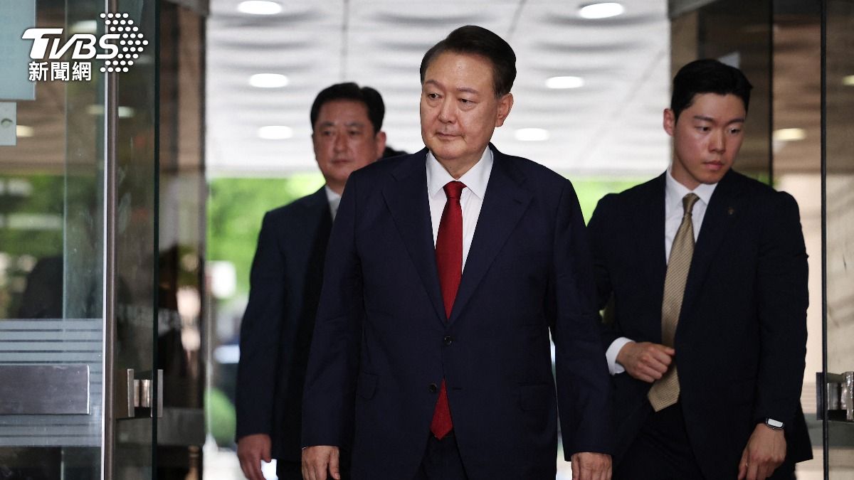 尹錫悅稱健康惡化聲請羈押重審。（圖／達志影像路透社）