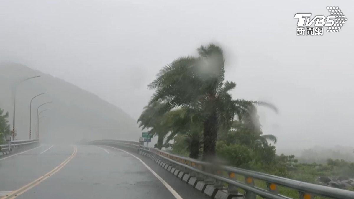 1天內雨量近400毫米！　台東降雨全國最多　還現龍捲風