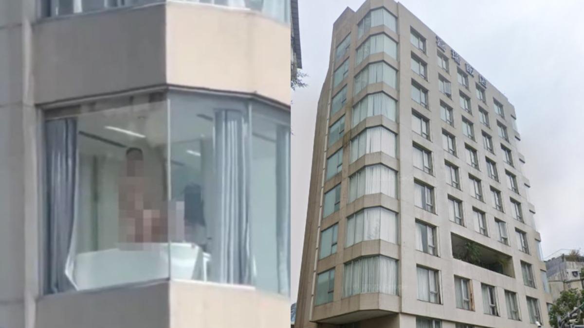 房客浴室落地窗前激戰！活春宮全錄下　喜瑞飯店要改了