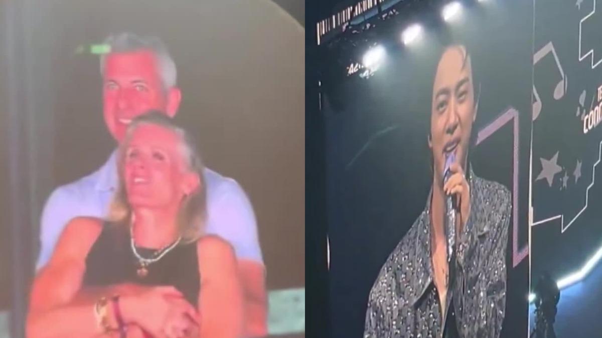 「偷情CEO」變迷因！Coldplay主唱笑問台下情侶：合法吧？BTS Jin也跟上
