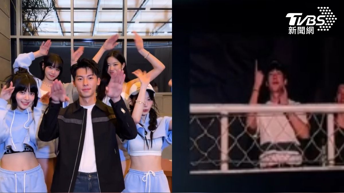 直擊／許光漢也出現了！　當兵放假驚喜亮相LE SSERAFIM演唱會