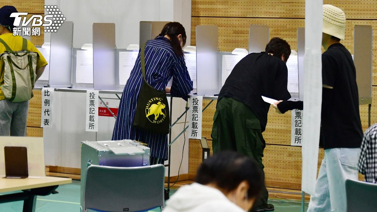 日參院選舉投票截止執政聯盟告急 出口民調:恐失過半