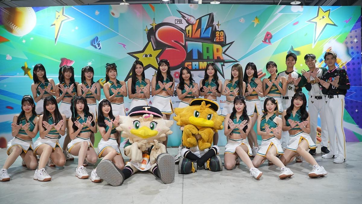 安芝儇、一粒18女神出場！　Wing Stars熱血應援中職明星賽