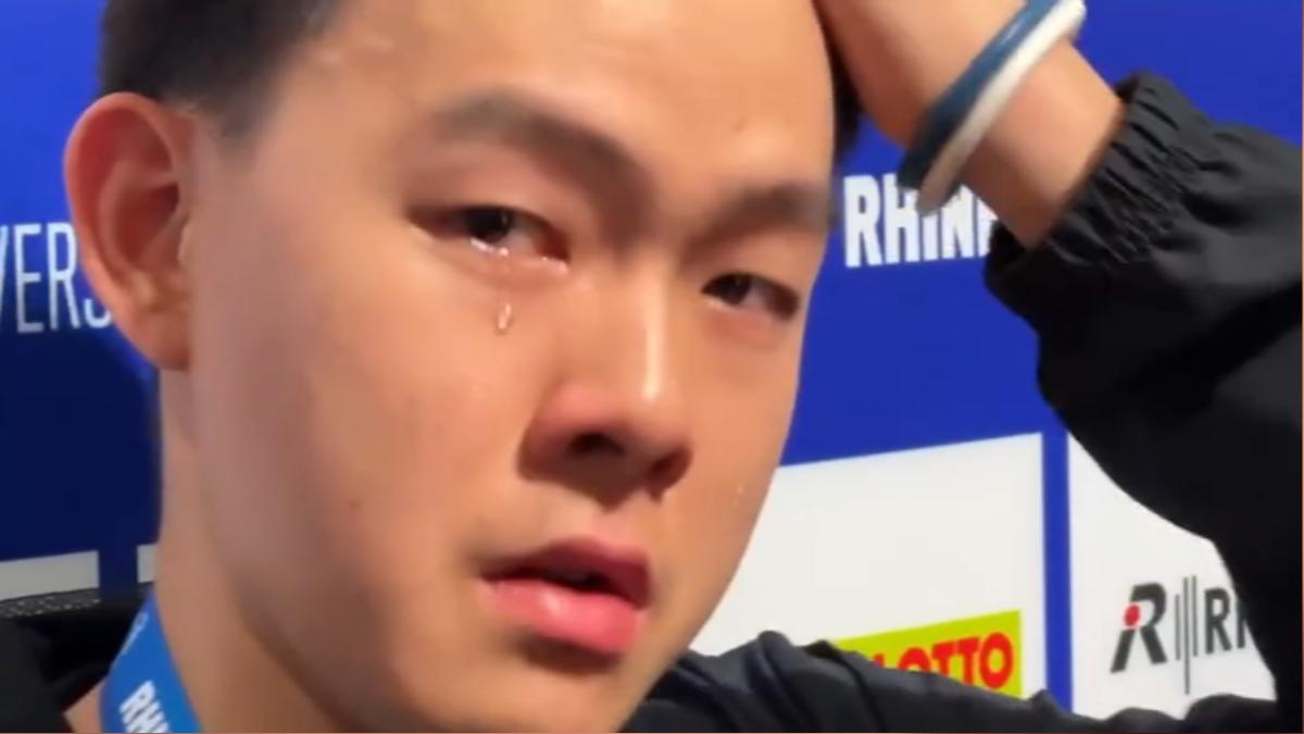 高承睿失誤丟2點．．．淚崩歉「我連銅牌都不如」