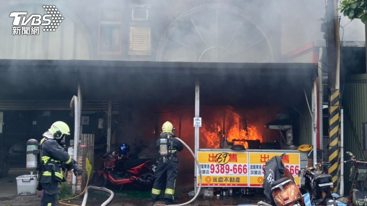 快訊／宜蘭快炒店恐怖火警　外籍孕婦「倒樓梯旁」無心跳送醫
