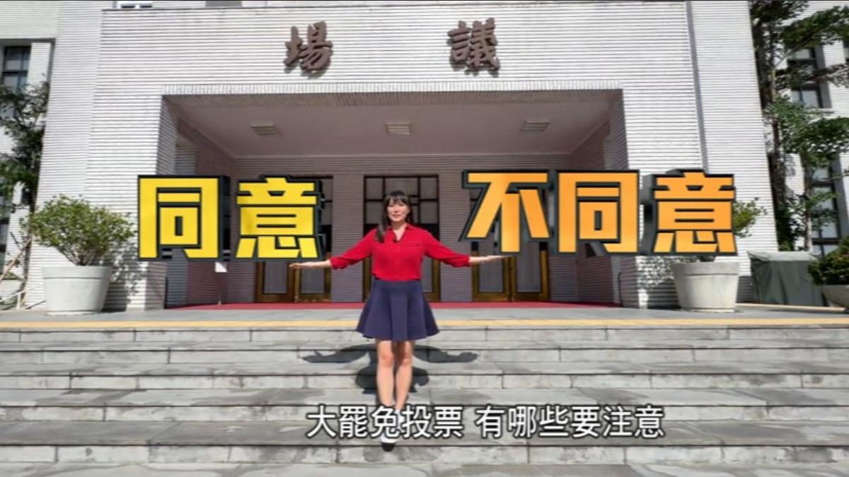 ２分鐘看完大罷免投票懶人包　注意投票事項、通過門檻