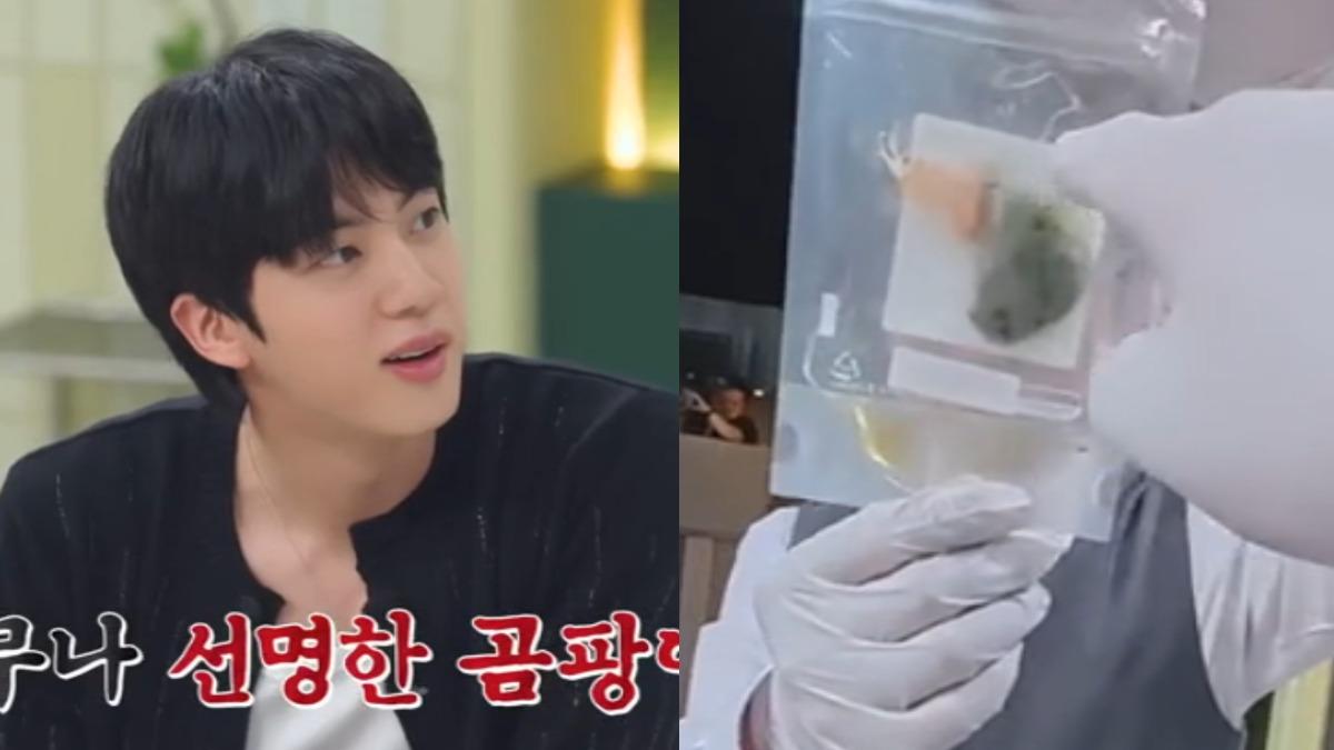 BTS成員JIN冰箱大公開！出現「發霉長毛大蒜」超驚嚇：過期６個月