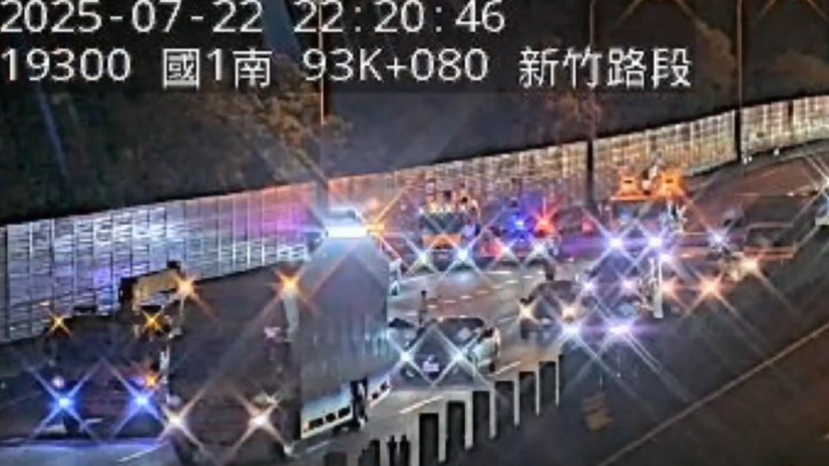 7秒遭8車輾斃！國1死亡車禍真相曝　他目睹「駕駛突開門摔飛」