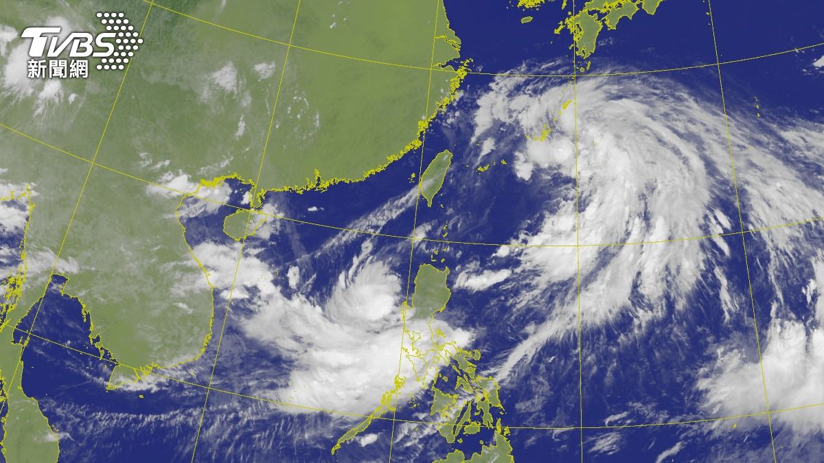 Multiple storm systems converge near Taiwan this weekend