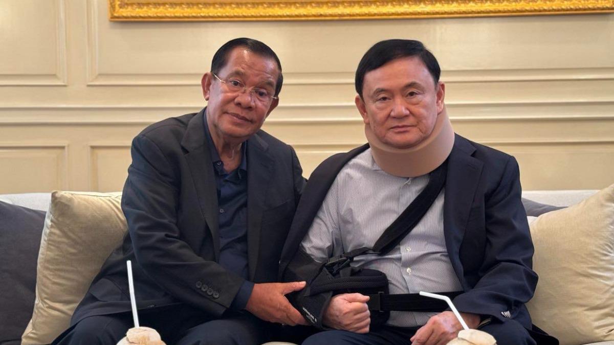 兄弟情變！泰前總理戴克辛嗆「教訓洪森」　洪森曬合照揭翻臉內幕
