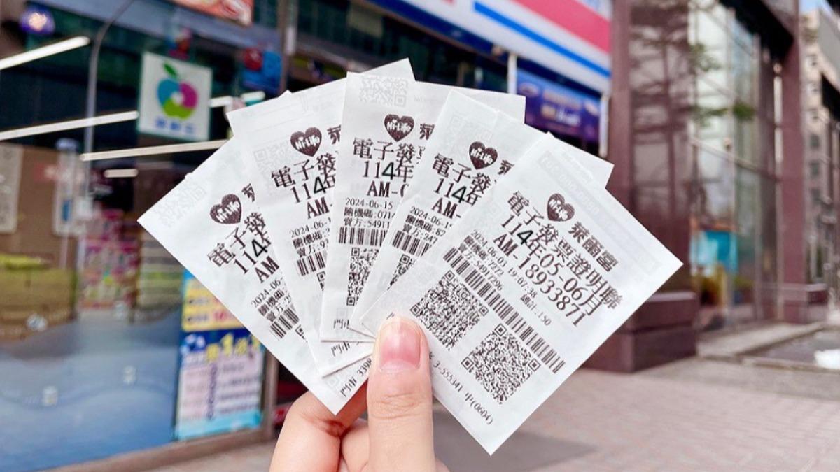 快訊／是你？萊爾富開出2組統一發票頭獎　49元買早餐中20萬