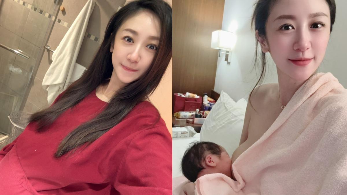 女星哺乳絕美照曝光！產後10天「親餵成功」　兒子見奶奶秒睡著