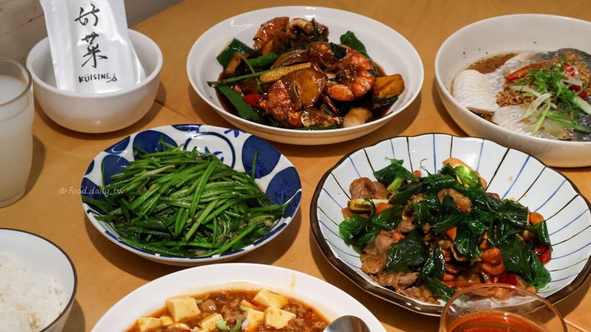 台中米其林必比登推介連續4年上榜的「好菜Küisine」。（圖／「路過全世界的貓」提供）