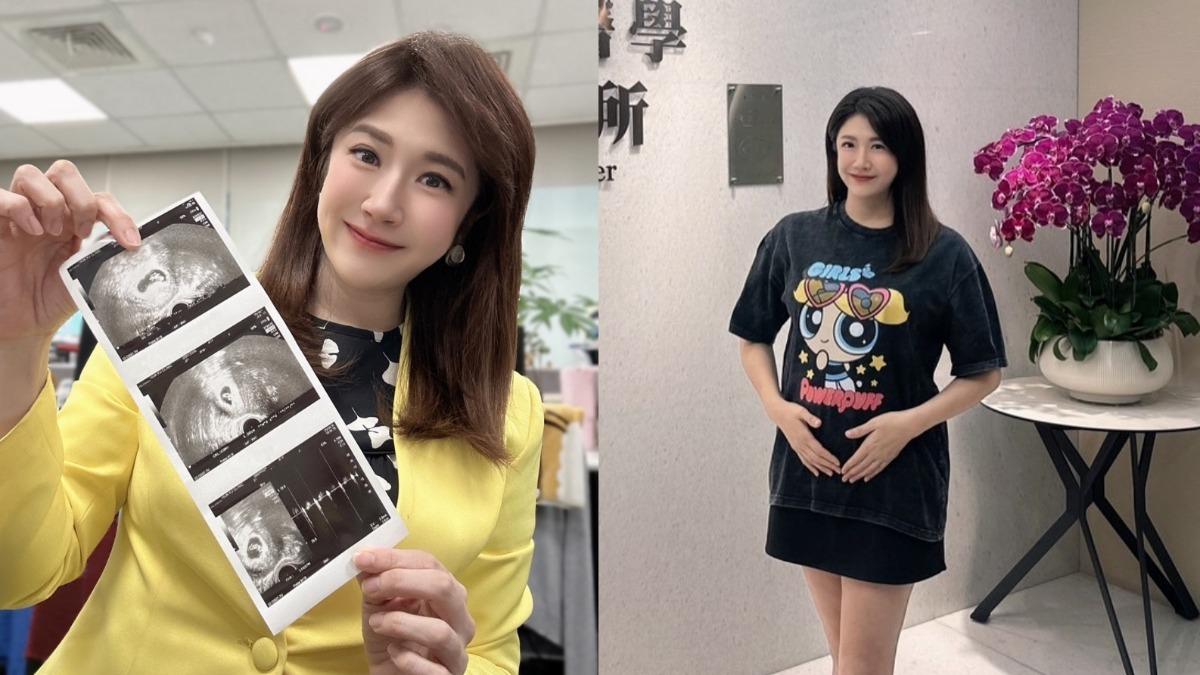 美女主播宣布懷孕！試管失敗3次當媽「曬出超音波」　小腹隆起快藏不住