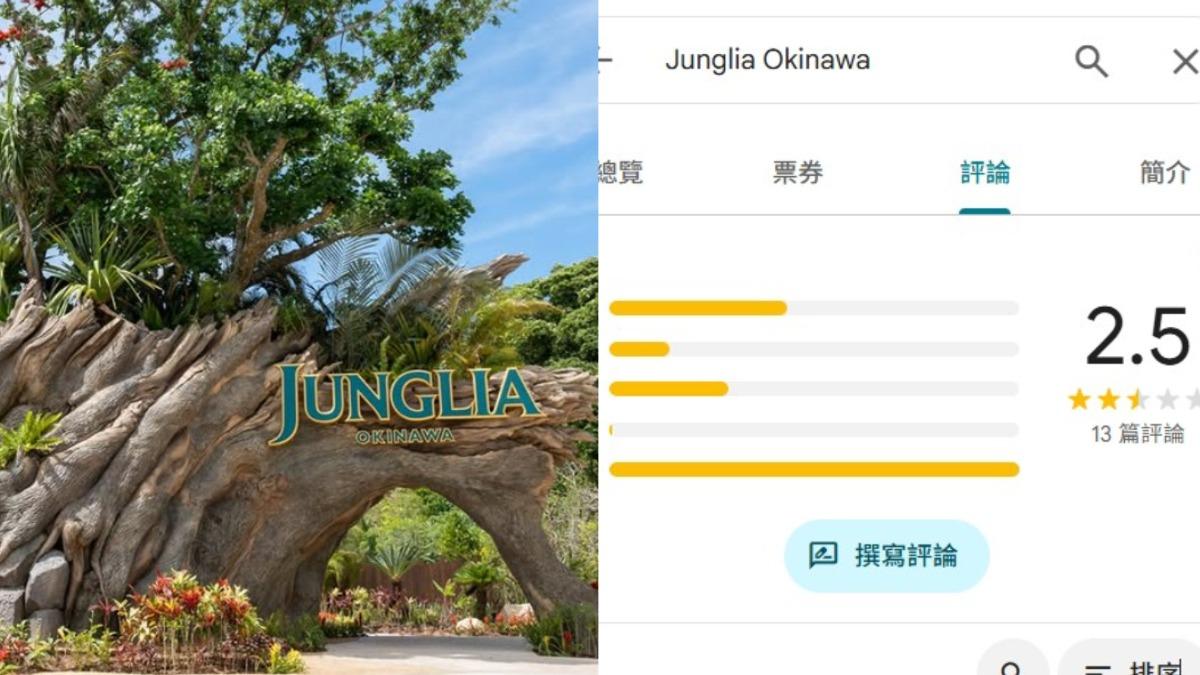 沖繩JUNGLIA樂園開幕「網狂刷1星負評」　林氏璧點關鍵