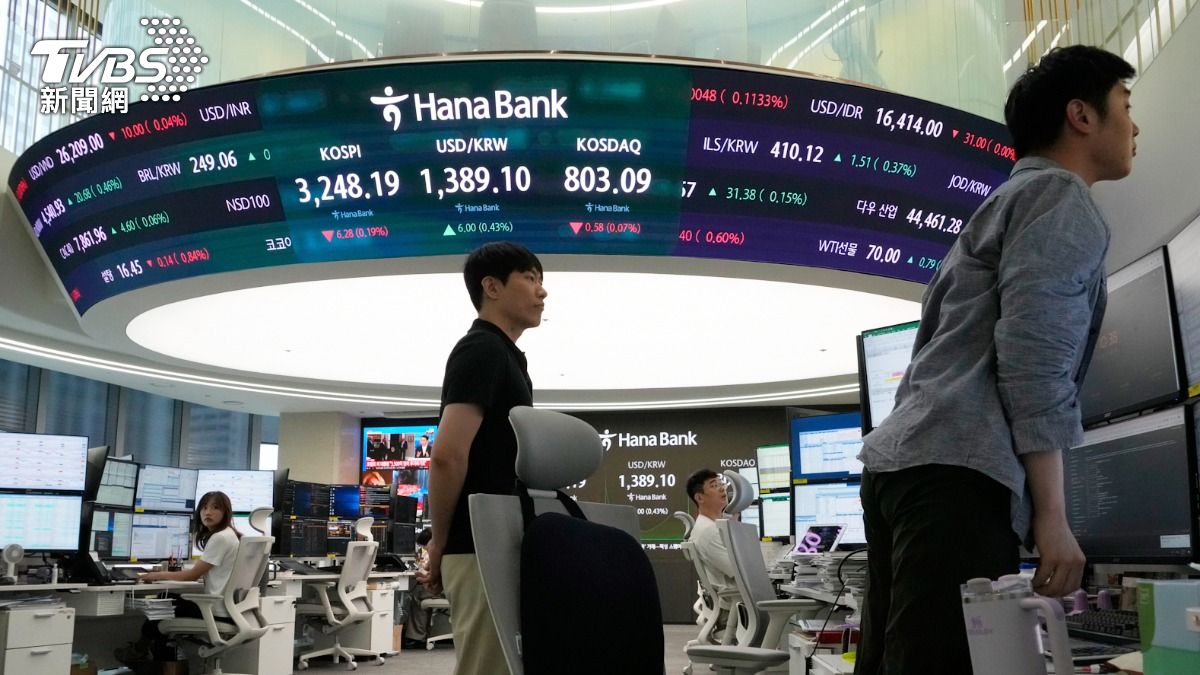15%不如預期？韓美關稅協議公布　韓國股市連漲6天後回吐漲勢