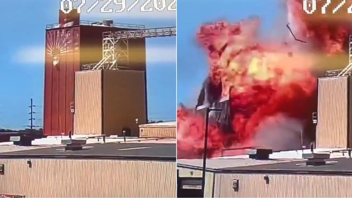 美生物燃料工廠大爆炸釀3死！　「建築炸成火球」畫面曝