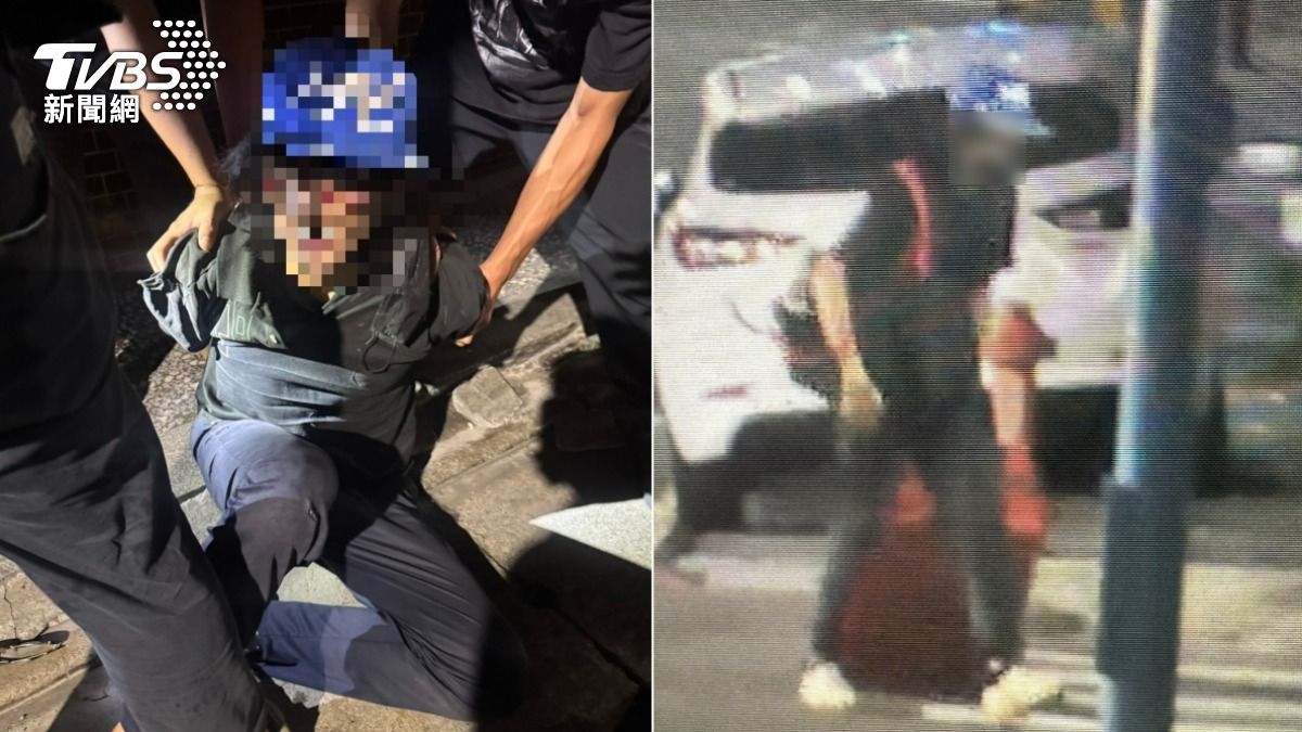 陳姓男子涉嫌利用行李箱棄屍，警方稍早循線將他逮捕。（圖／TVBS）