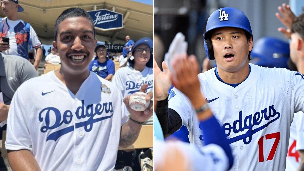 MLB／撿到大谷美職千安紀念球　美軍男嗨喊：放辦公室收藏！