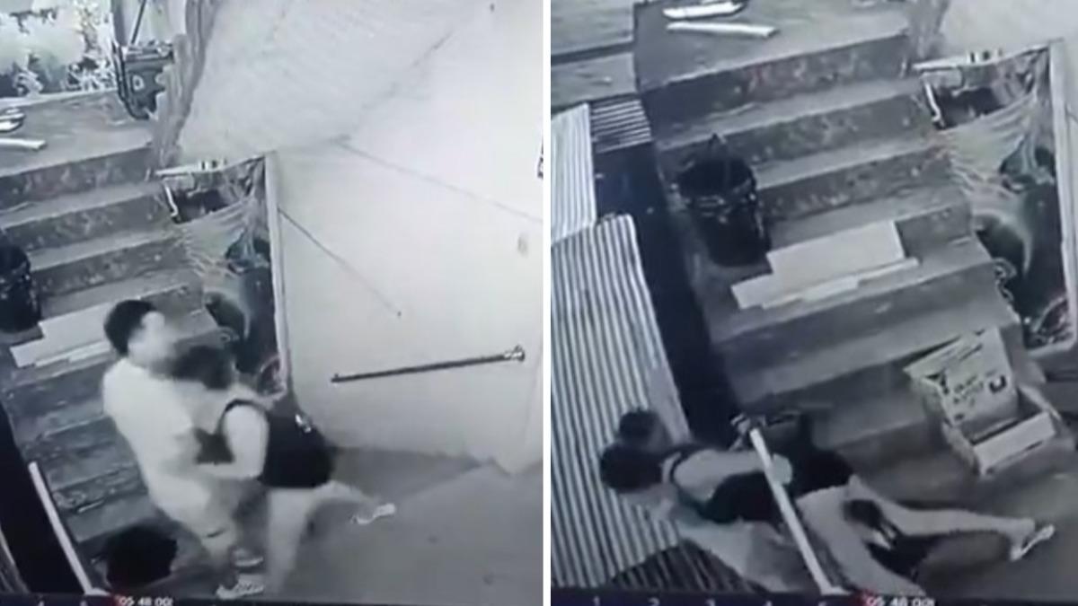 秘魯女為安撫男友「衝出門抱抱」煞不住　兩人一同墜樓1死1命危