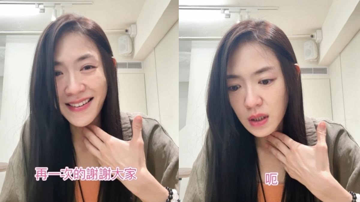 楊千霈開刀喪失嗅覺！聲音沙啞露面爆哭「等我喔」　血塊堵住呼吸消瘦