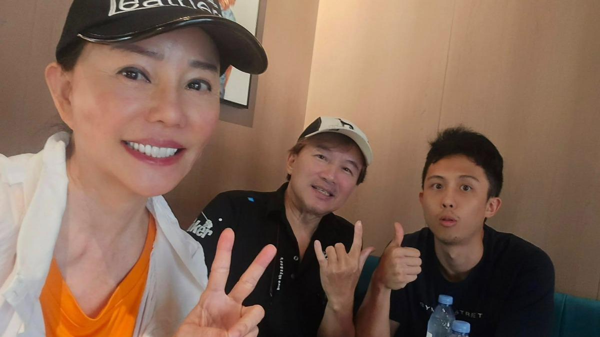 孫安佐女友爆料狄鶯和孫鵬。（圖／翻攝自狄鶯臉書）