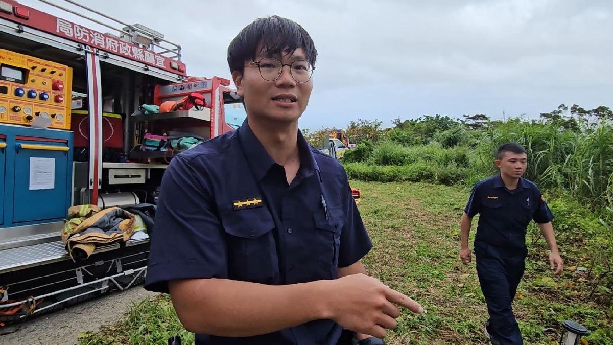 景觀咖啡廳旁墜坡　菜鳥警靠觀察力救人
