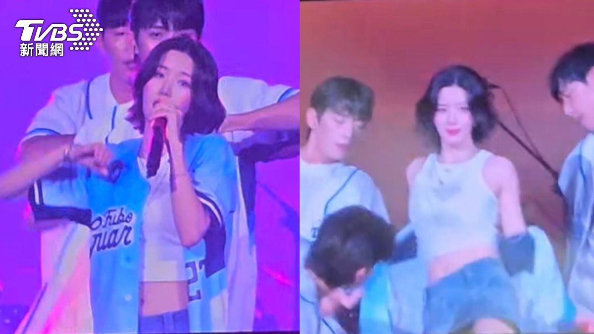「水彈女神」權恩妃來了　大巨蛋重現性感3萬人暴動