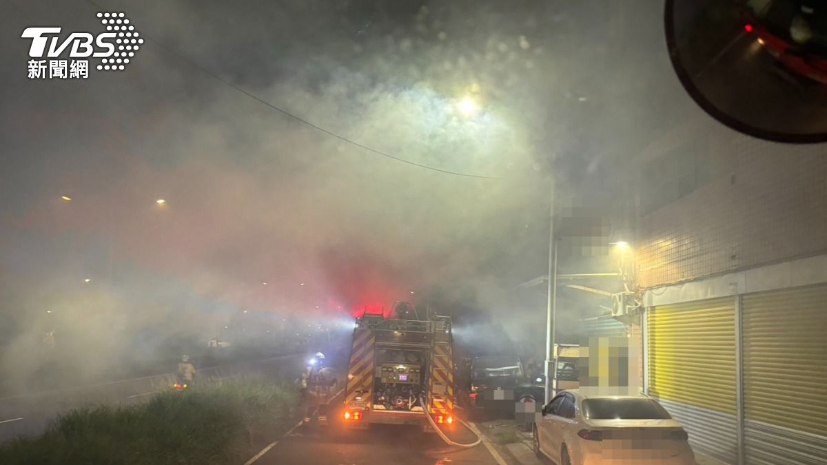 快訊／高雄林園分租房火災　「火舌、濃煙悶燒」2男1女死亡