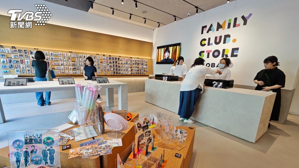 「FAMILY CLUB.STORE」台北店今天開幕。（圖／張哲鳴攝）