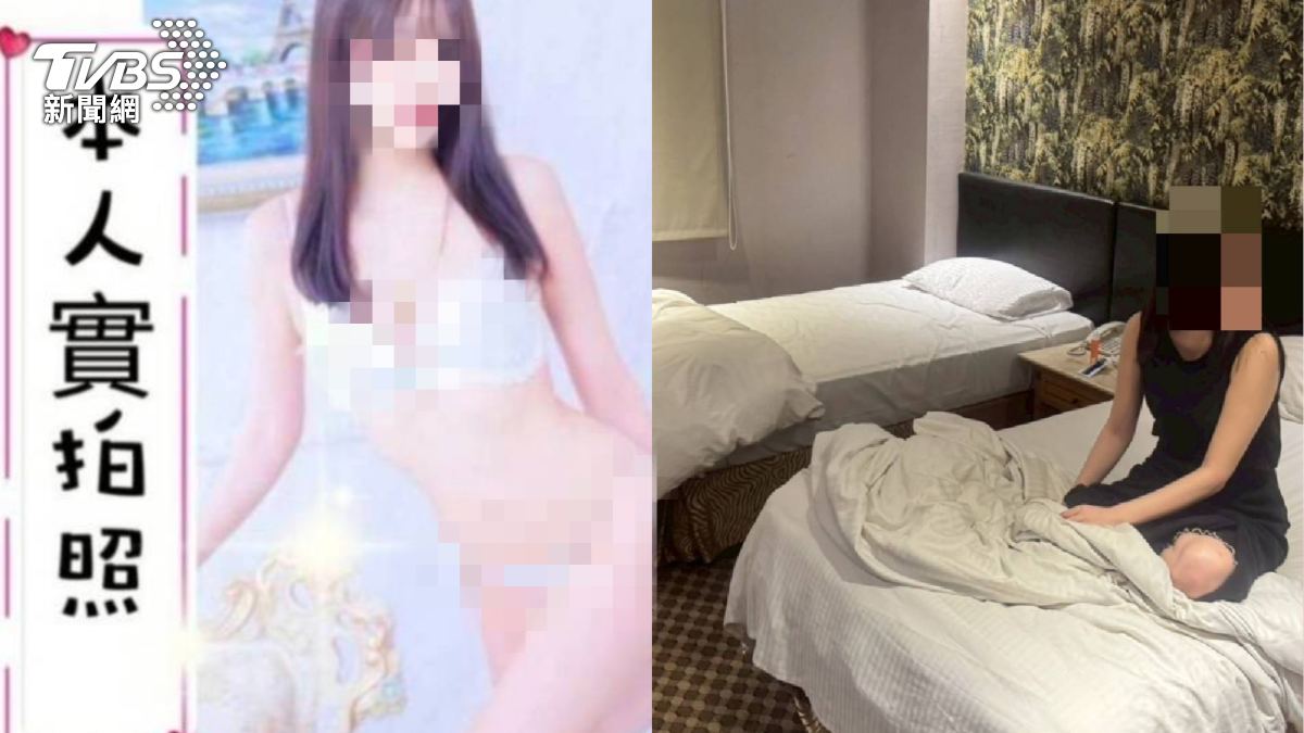台中市西屯區近日破獲一起掃黃案，一名日籍現役AV素人女優50分鐘開價2萬元，讓尋芳客卻步。（圖／TVBS）
