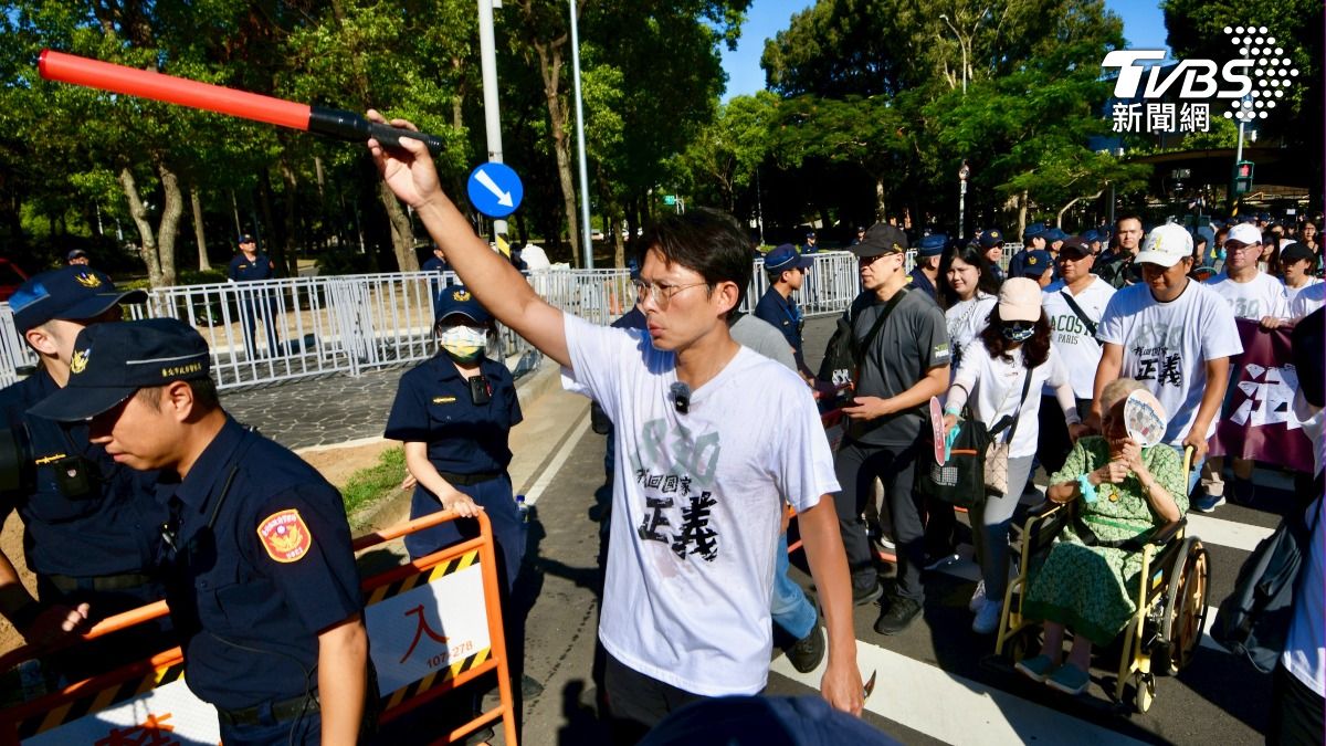 小草走讀繞賴清德官邸！陳佩琪身體不適　黃國昌急喊：叫救護車