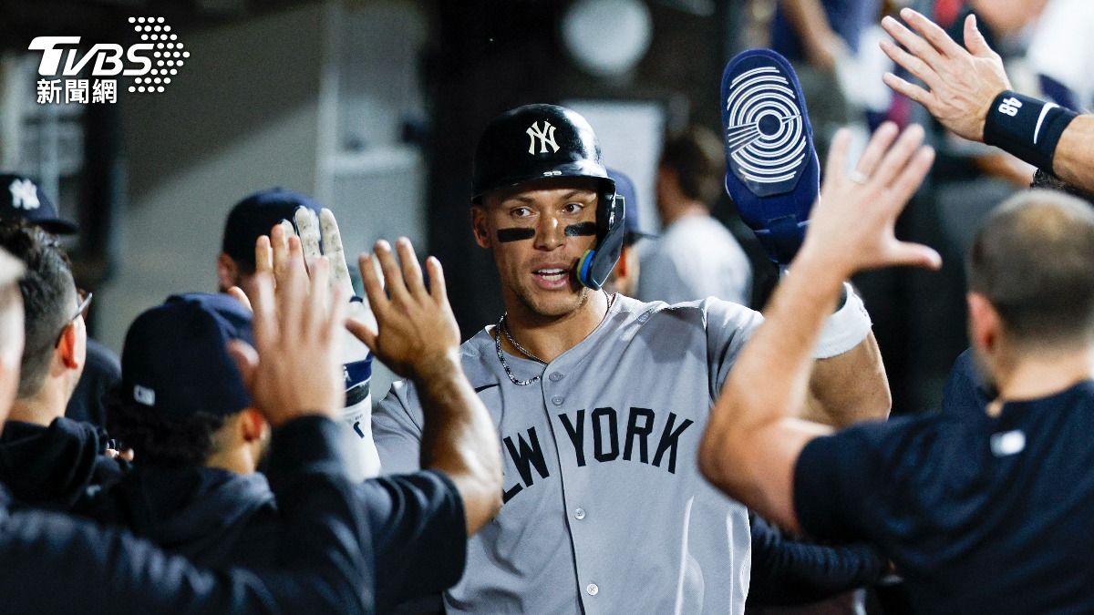 MLB／賈吉42轟撼動68年歷史　洋基7連勝急追美東龍頭