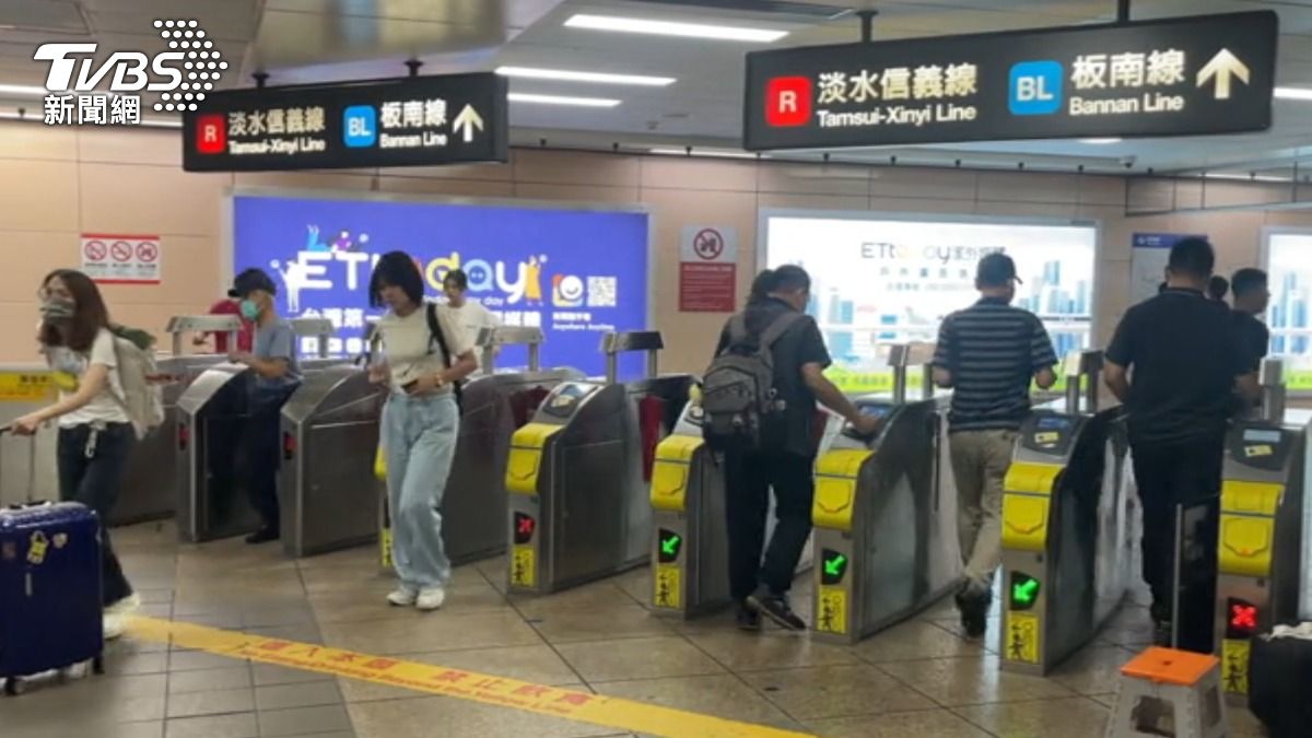 防趁人多「跟進站逃票」　北捷人員緊盯取締